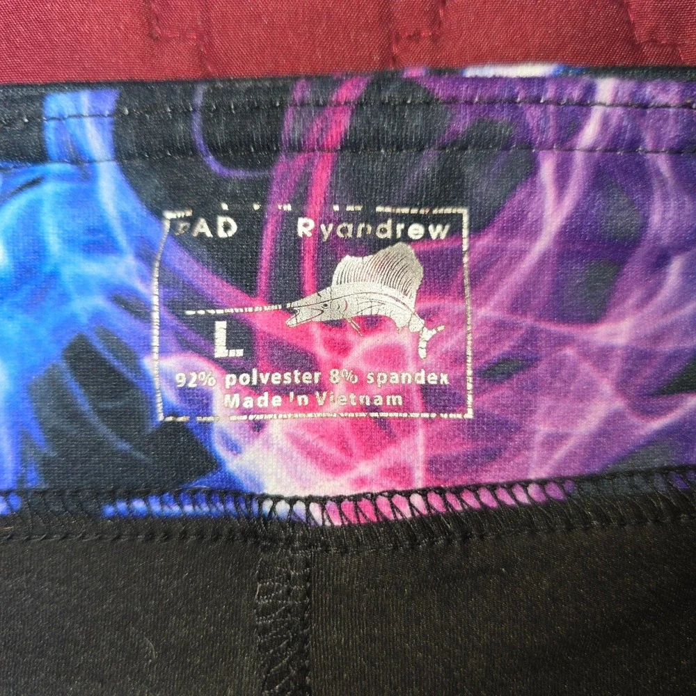 Ladies Women Water Aqua Athletic‎ Skort Large Ryandrew pockets Blue Pink Purple